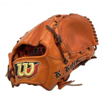 Wilson (ウィルソン) ウィルソンスタッフ 硬式グローブ オレンジ