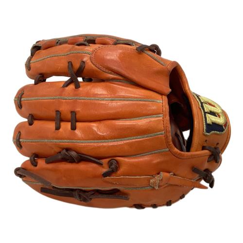 Wilson (ウィルソン) ウィルソンスタッフ 硬式グローブ オレンジ