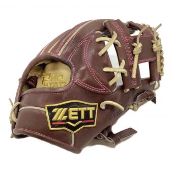 ZETT (ゼット) プロステイタス オーダー 硬式グローブ BPG-PRO 鈴木印 ブラウン