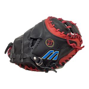 MIZUNO (ミズノ) 軟式グローブ ブラック×レッド