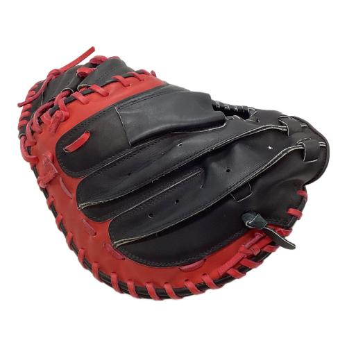 MIZUNO (ミズノ) 軟式グローブ ブラック×レッド