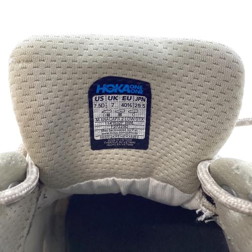 HOKA (ホカ) アナカパ 2 ロー GTX ローカット トレッキングシューズ 1141632F メンズ SIZE 25.5cm ホワイト