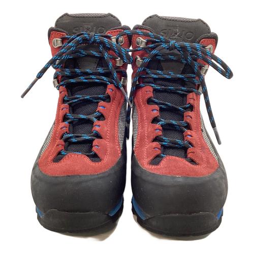 SIRIO (シリオ) 41A   ROSSO ハイカット(ハードソール) トレッキングシューズ レディース SIZE 24.5cm レッド×ブラック