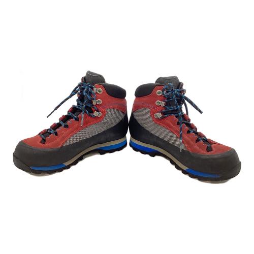 SIRIO (シリオ) 41A   ROSSO ハイカット(ハードソール) トレッキングシューズ レディース SIZE 24.5cm レッド×ブラック