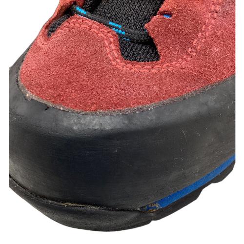 SIRIO (シリオ) 41A   ROSSO ハイカット(ハードソール) トレッキングシューズ レディース SIZE 24.5cm レッド×ブラック