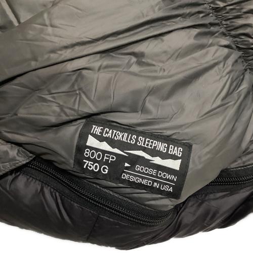 BROOKLYN OUTDOOR COMPANY (ブルックリンアウトドアカンパニー) マミー型シュラフ(ダウン) 800FP 750g THE CATSKILLS SLEEPING BAG