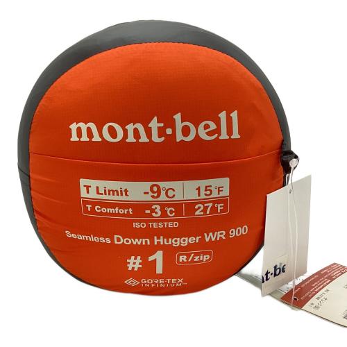 mont-bell (モンベル) マミー型シュラフ(ダウン) 1121389 レッド ドライ シームレス ダウンハガー900