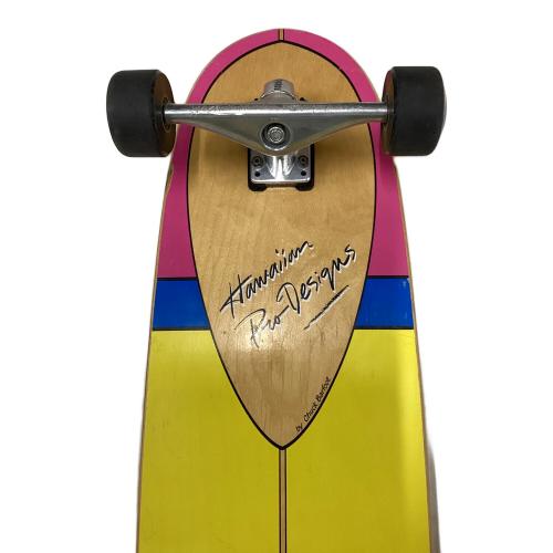 Hawaiian Pro Designs (ハワイアンプロデザイン) In The Pink スケートボード ホイール：Route65 約119cm イエロー