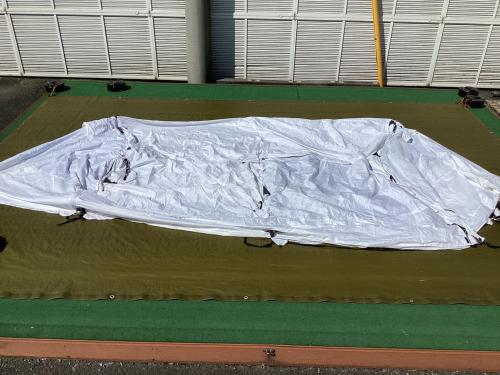 groundcover (グラウンドカバー) シェルター トンネル型テント MOLE. T HAUS MINI