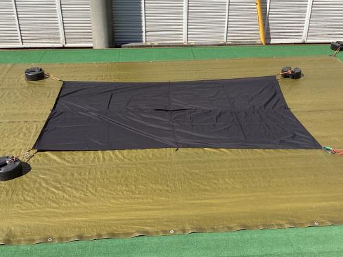 groundcover (グラウンドカバー) シェルター トンネル型テント MOLE. T HAUS MINI