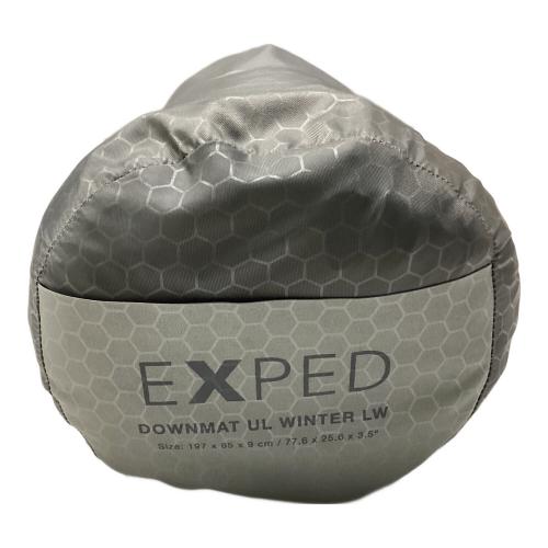EXPED (エクスペド) エアーマット ポンプサック欠品 R値：7.00 197×65×9cm DOWN MAT UL WINTER LW