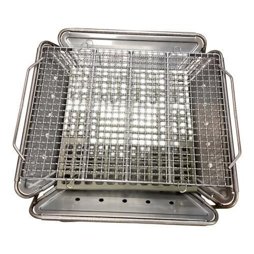 Snow peak (スノーピーク) 焚火台Lスターターセット 焚火台 SET-112S 別売りグリルブリッジ・焼き網Pro付