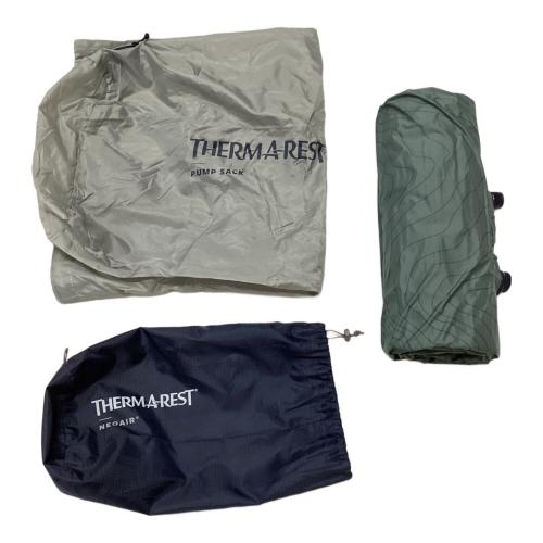 THERMAREST (サーマレスト) エアーマット グレー ケース・ポンプサックのみ付属 約76×196×厚さ10cm NEOAIR TOPO LUXE