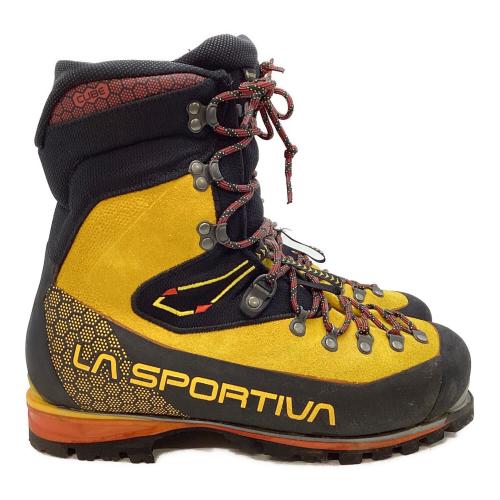 LA SPORTIVA (スポルティバ) ネパールキューブ GTX 厳冬期用 トレッキングシューズ メンズ SIZE 44 イエロー×ブラック