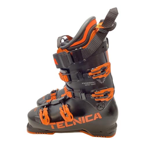 TECNICA (テクニカ) FIREBIRD WC130 スキーブーツ 25-26 27-27.5cm ブラック×オレンジ