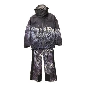 DESCENTE (デサント) S.I.O 3L HARD SHELL JACKET & BIB/ TAKA スキーウェア(セット) DWUWJK52T/DWUWJD53ST 23-24 メンズ SIZE O ネイビー
