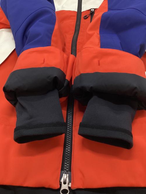 GOLDWIN (ゴールドウイン) 2-tone Color Hooded Jacket スキーウェア(ジャケット) G13303 24-25 メンズ SIZE XS ブルー×レッド×ホワイト