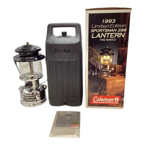 Coleman (コールマン) 1993 リミテッドエディションスポーツマン 288 ガソリンランタン 288A743J シリアル：01331