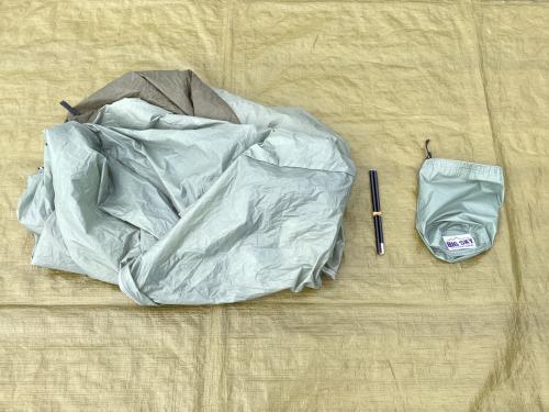 BIG SKY (ビッグスカイ) 登山用テント グリーン ヨゴレ有 ウィスプ1P