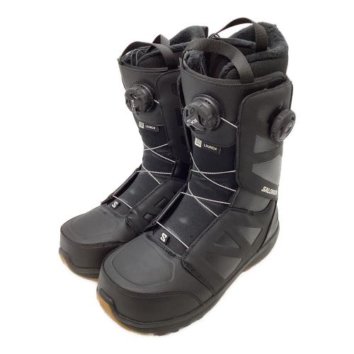 SALOMON (サロモン) LAUNCH BOA SJ スノーボードブーツ 23‐24モデル @ メンズ SIZE 26.5cm ブラック