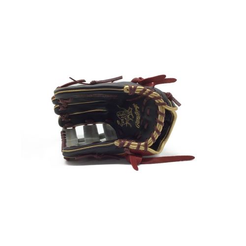 RAWLINGS (ローリングス) 軟式グローブ レッド×ブラック 右投げ 内野用 GRXHMN62W