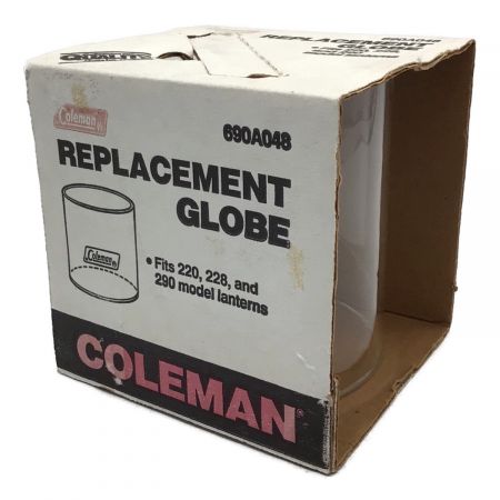 Coleman (コールマン) REPLACEMENT GLOBE 赤グローブ 690A048 220/228/290用 ランタンアクセサリー