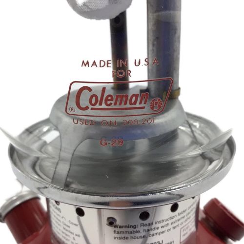 Coleman (コールマン) ガソリンランタン 200B703J 93年12月 前期モデル