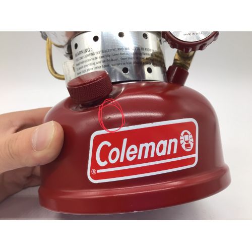 Coleman (コールマン) ガソリンシングルバーナー● 502A740J 94年11月製