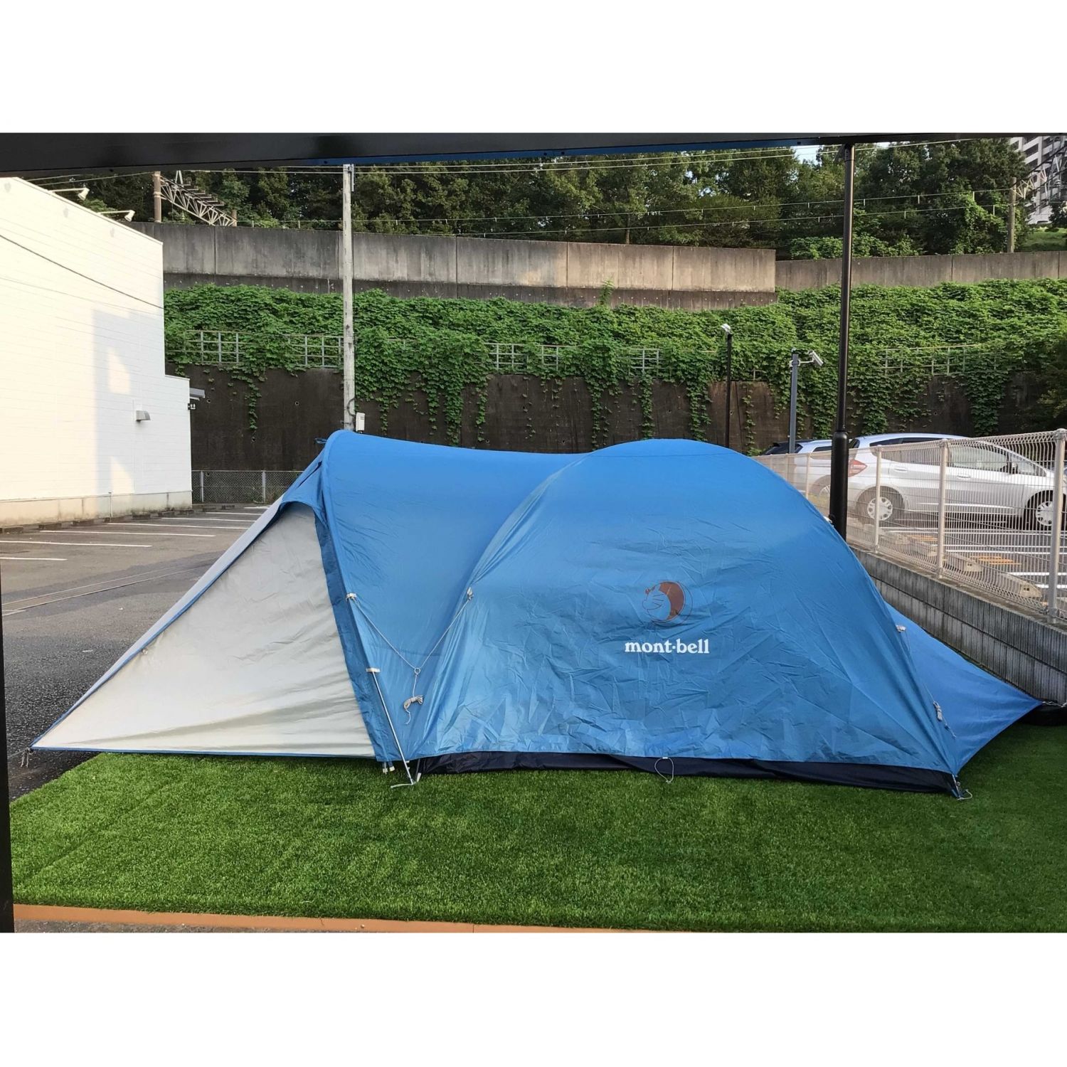 モンベル クロノスキャビン 3型 キャンピング テント MONTBELL 1122628 ブルー系