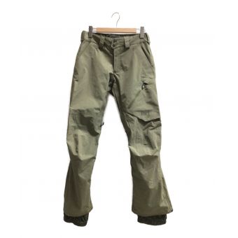 BURTON (バートン)AKゴアサイクリックパンツ メンズXS カーキ GORE-TEX スノーボードウェア(パンツ)