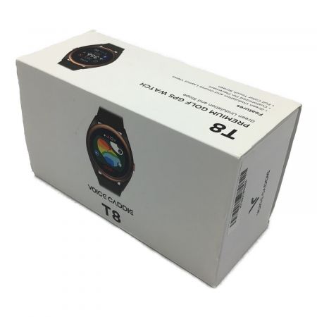 VOICE CADDIE (ボイスキャディー) 腕時計 T8 プレミアムゴルフGPSウォッチ デジタル 動作確認済み ラバー