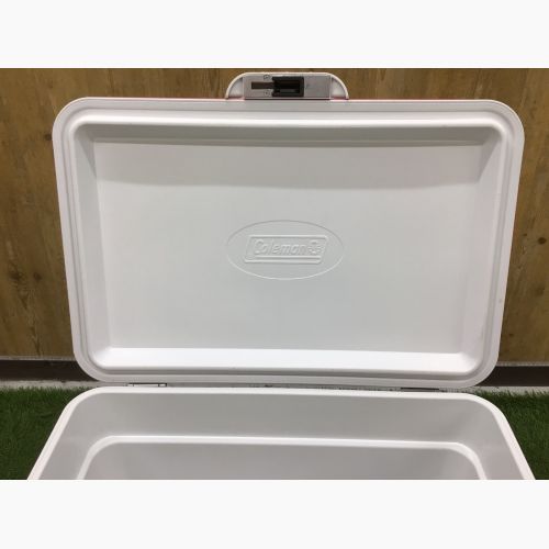 Coleman (コールマン) 60th ANNIVERSARY スチールベルトクーラー 54QT(約51L) ストロベリー クーラーボックス