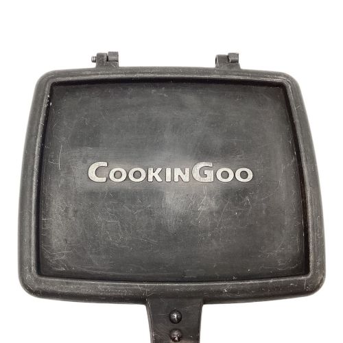 Cookingoo クッキング用品 非純正収納ケース付 両面フライパン