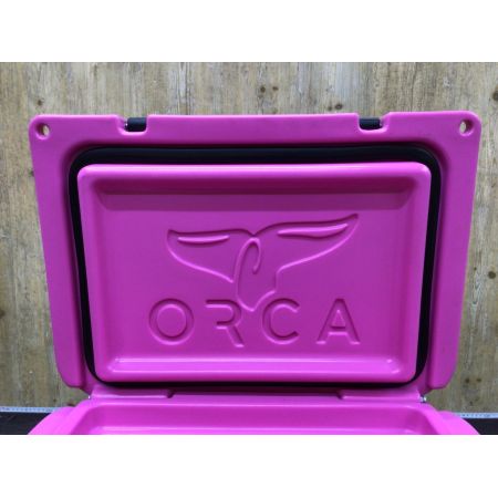 ORCA (オルカ) キャンプハードクーラー ORCP020 約19L ショッキングピンク クーラーボックス