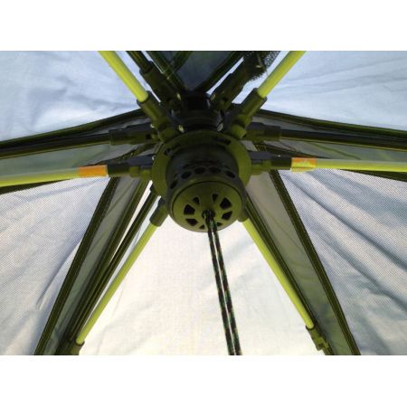 DOD (ディーオーディー) ワンタッチテント ライムグリーン T5-244 ワンタッチフィシングテント 約280×240×180cm 2～3人用