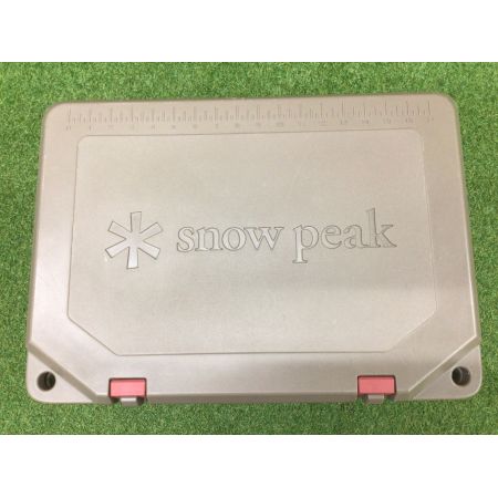 Snow peak (スノーピーク) ハードロッククーラー グリズリー UG-301GY 20QT ブラウン 廃盤希少品 クーラーボックス