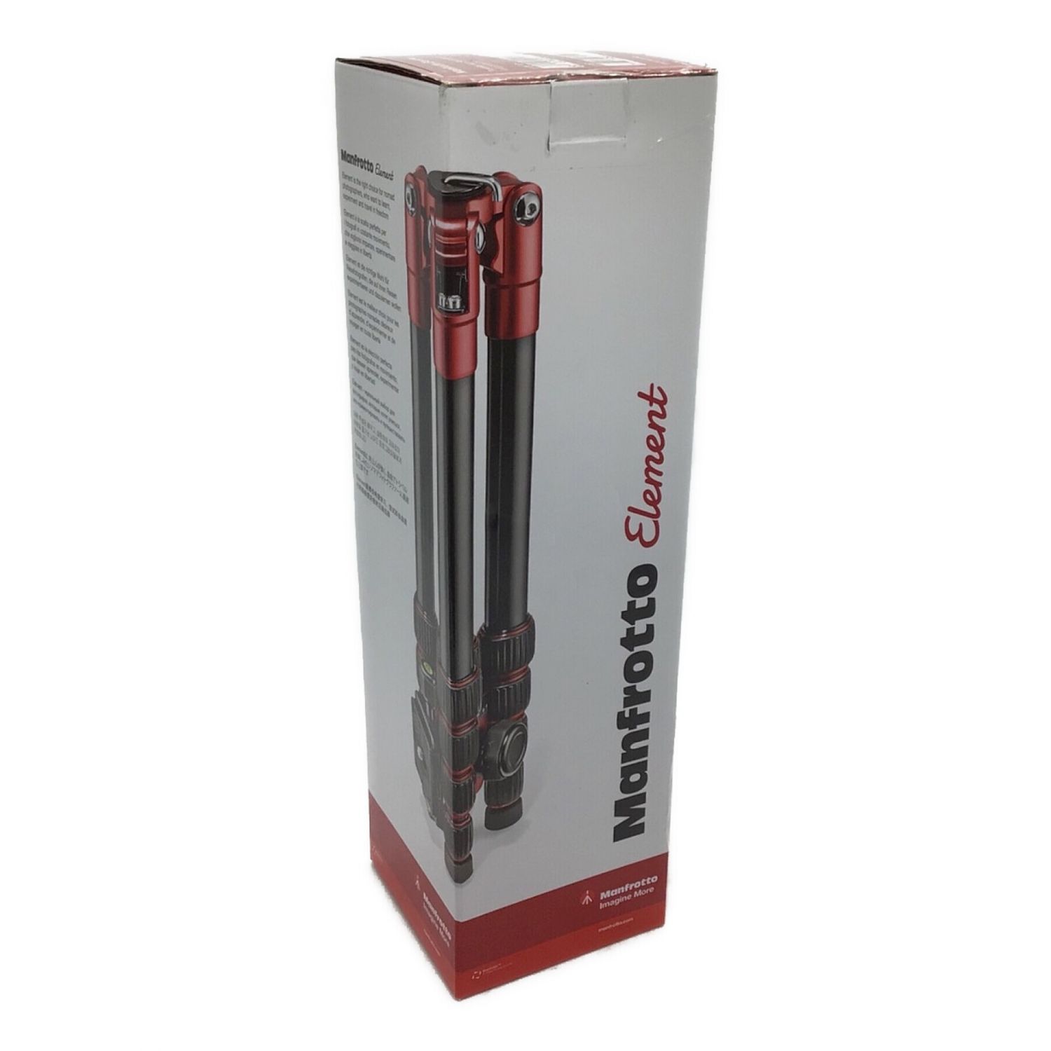 Manfrotto (マンフロット) ELEMENT Traveler Kit-Small Black MKELES5BK-BH 未使用品 三脚