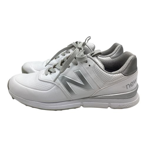 NEW BALANCE (ニューバランス) ゴルフシューズ メンズ SIZE 25cm ホワイト MG574WS2