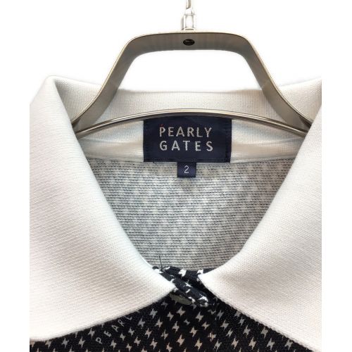 PEARLY GATES (パーリーゲイツ) ゴルフウェア(トップス) レディース SIZE L ブラック 2022 055-2260624