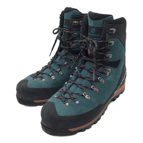 SCARPA (スカルパ) モンブラン 87525-2 ハイカット(ソフト) GORE-TEX メンズ 約27.9cm ブルー トレッキングシューズ