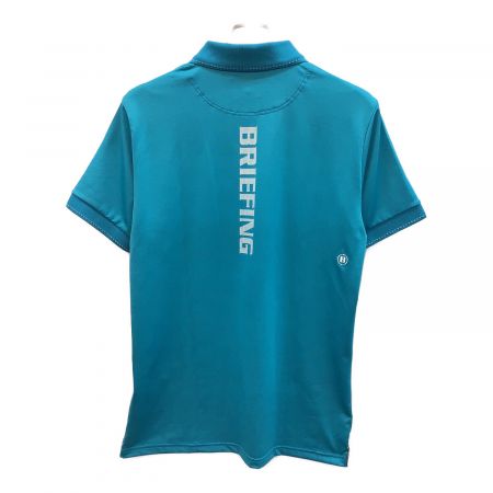 BRIEFING (ブリーフィング) ゴルフウェア(トップス) メンズ SIZE L ブルー ポロシャツ BBG221M02