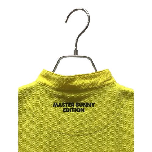 MASTER BUNNY EDITION (マスターバニーエディション) フレンチスリーブシャツ 759-1160402 レディース SIZE L イエロー ゴルフウェア