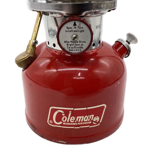 Coleman (コールマン) 200A パテペン レザーハンドル 1968年12月製 ガソリンランタン