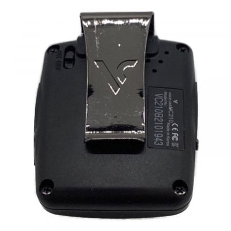 VOICE CADDIE (ボイスキャディー) ゴルフ距離測定器 ブラック VC200SE 充電コード付 音声タイプGPS距離測定器