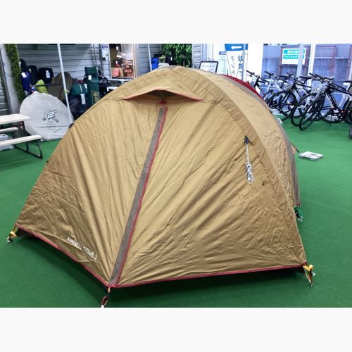 Snow peak (スノーピーク) アメニティドームS 別売グランドシート・インナーマット付 SDE-002R 220×220×120cm 1～2人用