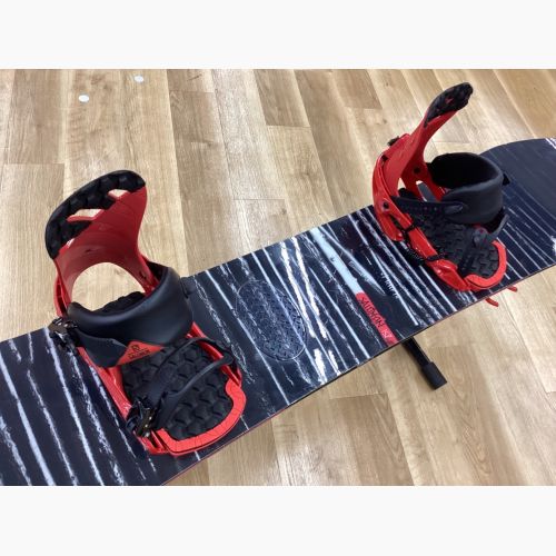 SALOMON (サロモン) スノーボード 152cm ブラック クラフト 18-19モデル @ 2x4 キャンバー craft ビンディング付(salomon リズム)