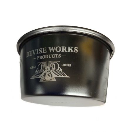 DEVISE WORKS (デバイスワークス) シェラカップ 深型 ブラック ソマビトコラボ somabito ３周年リミテッド 未使用品