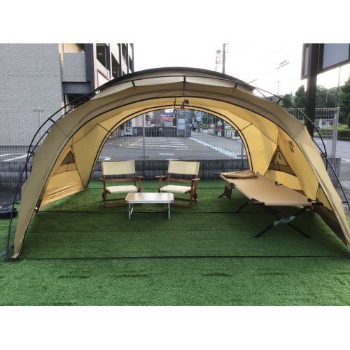 MINIMAL WORKS (ミニマルワークス) シェルター タン 別売SHELTER G DOOR TPU付 MGSH-8G170-GO0TA Shelter G 350×300×H170cm 2-3人用