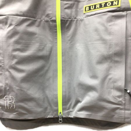 BURTON (バートン)3L Frostner Jacket メンズS GORE-TEX  グレー スノーボードウェア(ジャケット)