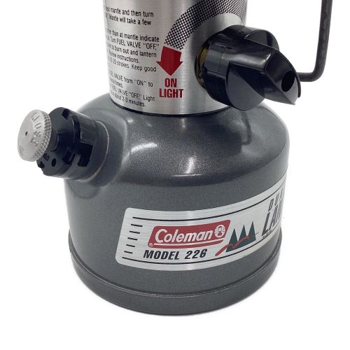 Coleman (コールマン) 226-700 DUAL FUEL LANTERN 226 1993年1月製 フェザーランタン 廃盤希少品 ガソリンランタン